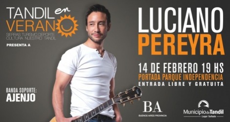 Luciano Pereira en Tandil